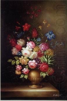unknow artist Floral, beautiful classical still life of flowers.100 china oil painting image
